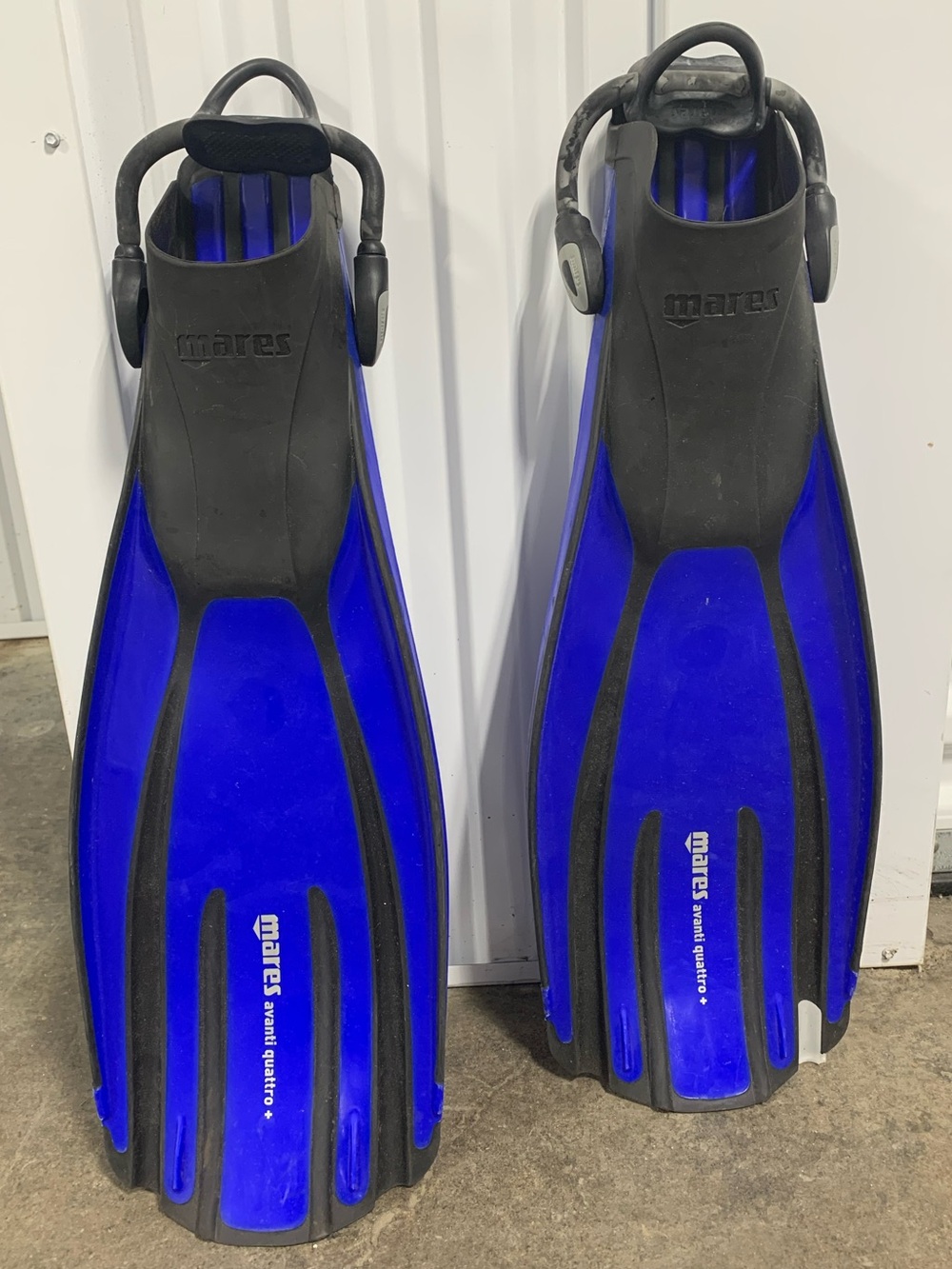 Scuba Diving Fins Adjustable Open Heel - Men’s Size Regular